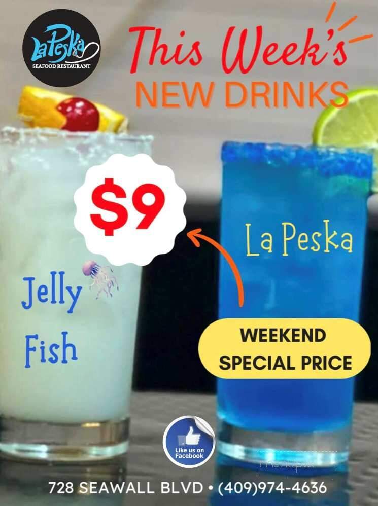 La Peska Seafood Restaurant - Galveston, TX menu_pic