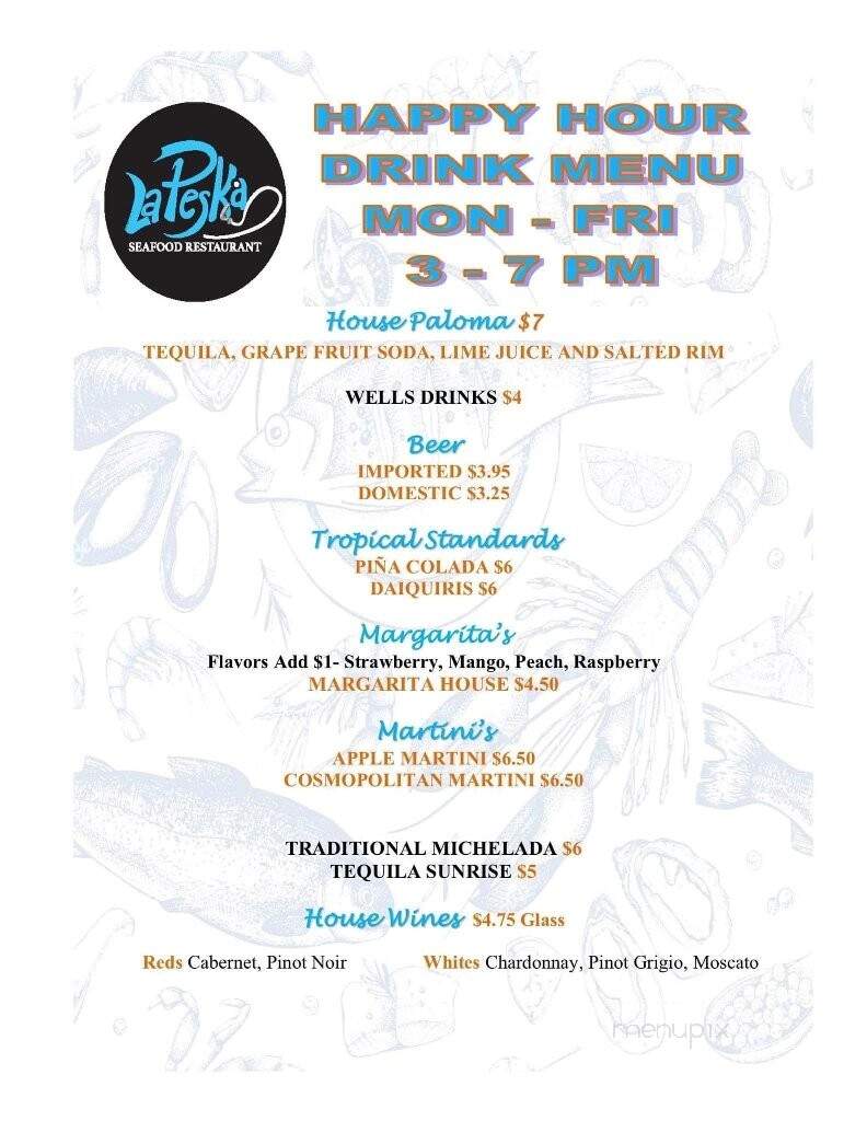 La Peska Seafood Restaurant - Galveston, TX menu_pic