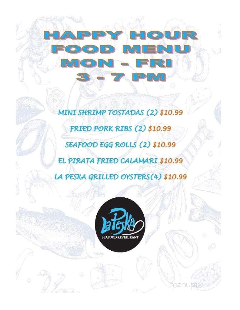 La Peska Seafood Restaurant - Galveston, TX menu_pic