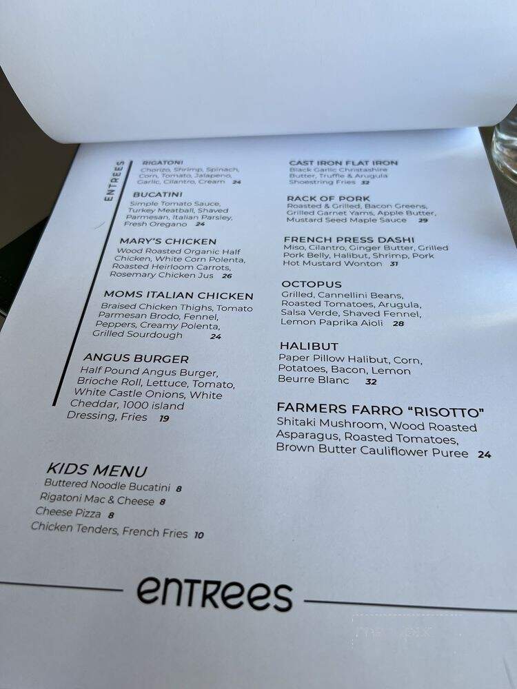 Smith and River - Reno, NV menu_pic