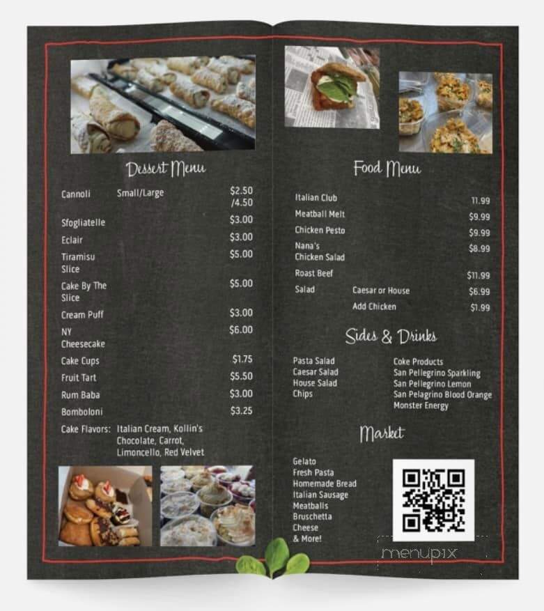 Nana Rose's Italian Bakery & Market - Tulsa, OK menu_pic