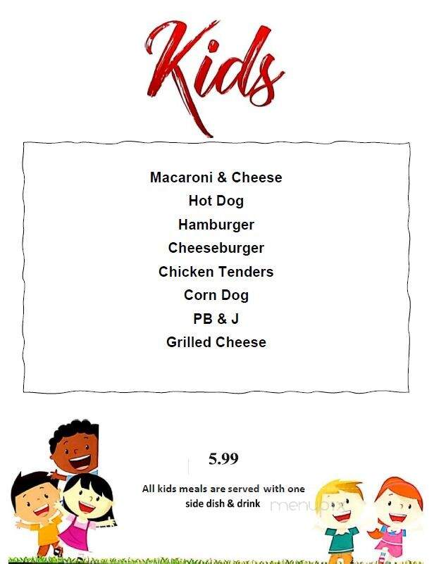 Bishops Restaurant - Wooster, OH menu_pic