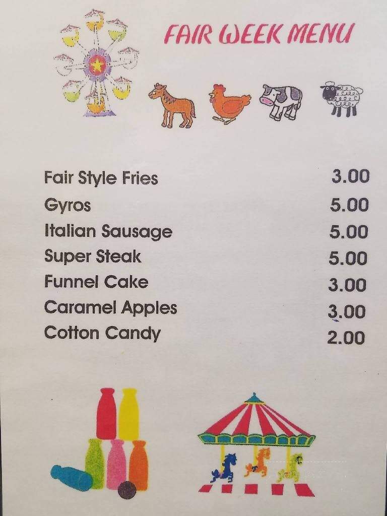 Bishops Restaurant - Wooster, OH menu_pic