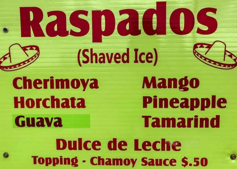 PT's Snowballs and Coffee - Sulphur, LA menu_pic