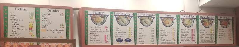 El Rancho - Columbia, MO menu_pic