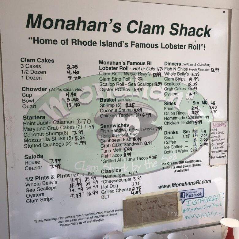 Monahan's Restaurant - Narragansett, RI