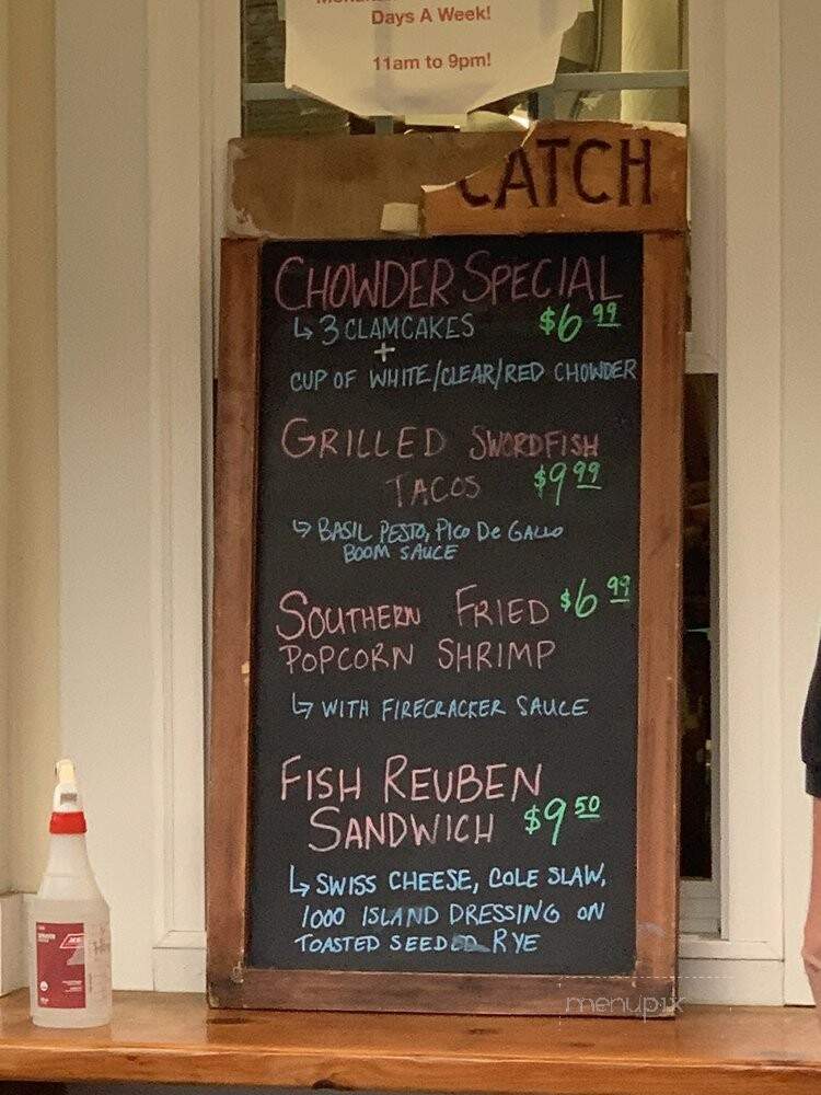 Monahan's Restaurant - Narragansett, RI menu_pic