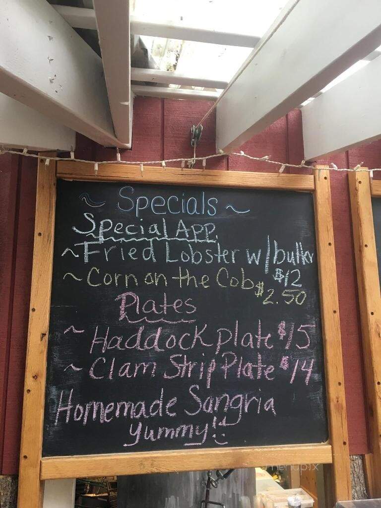 Little Red Schoolhouse - Campton, NH menu_pic