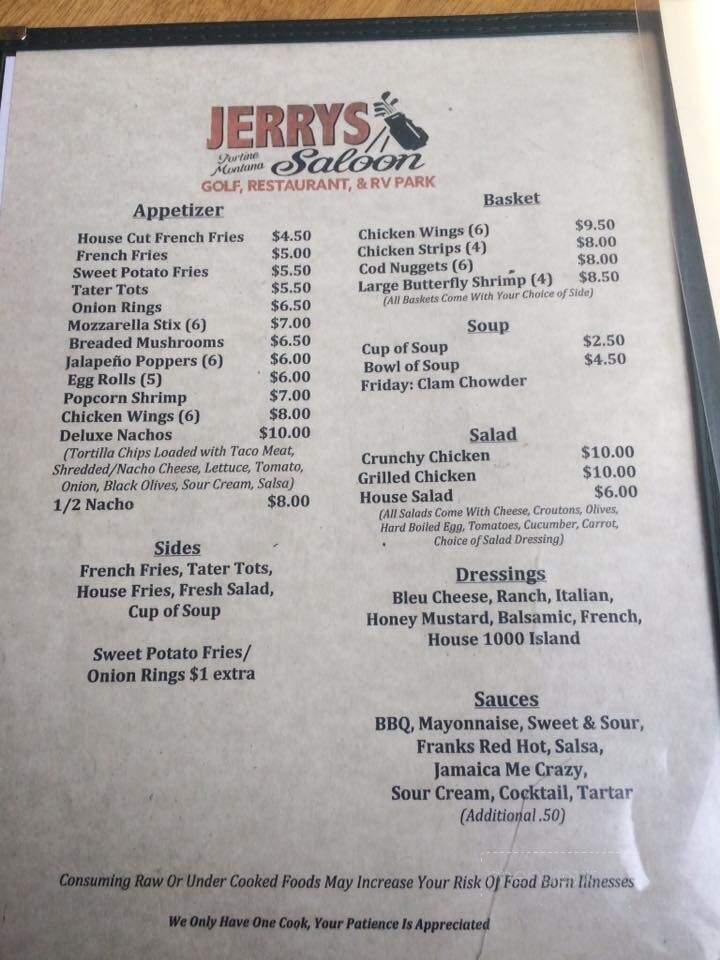 Jerry's Saloon - Fortine, MT