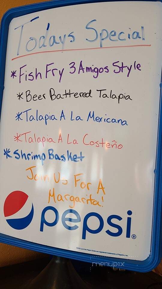 3 Amigos - Marathon City, WI menu_pic