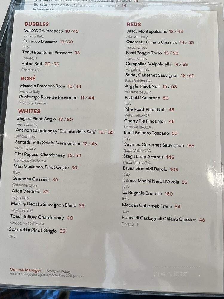 Laura - Summerville, SC menu_pic