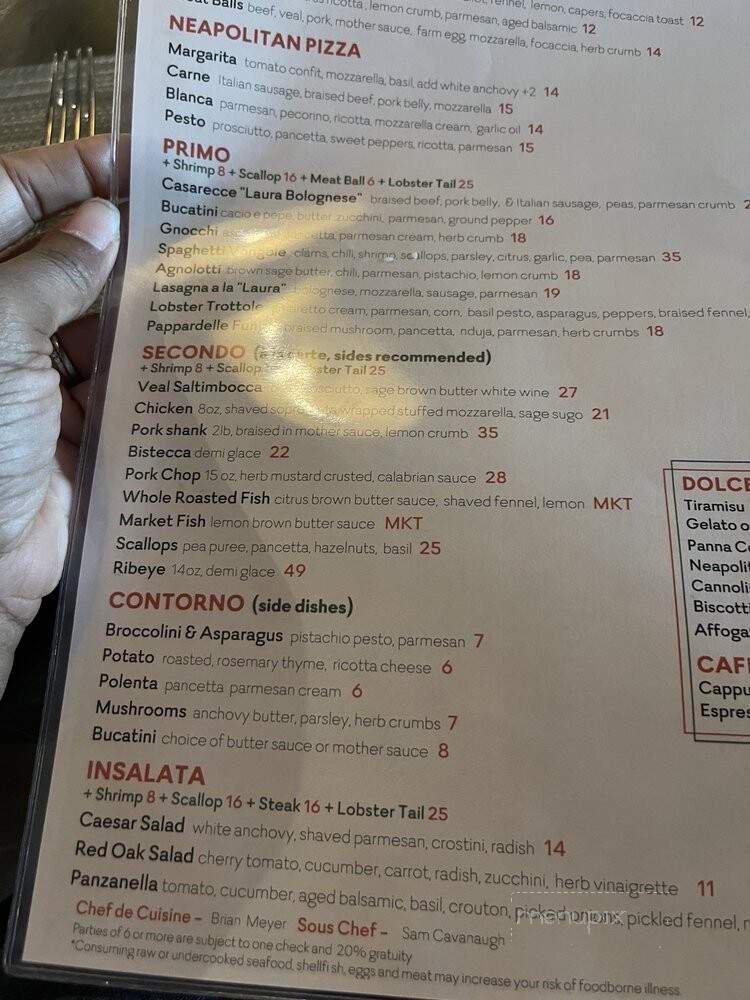 Laura - Summerville, SC menu_pic