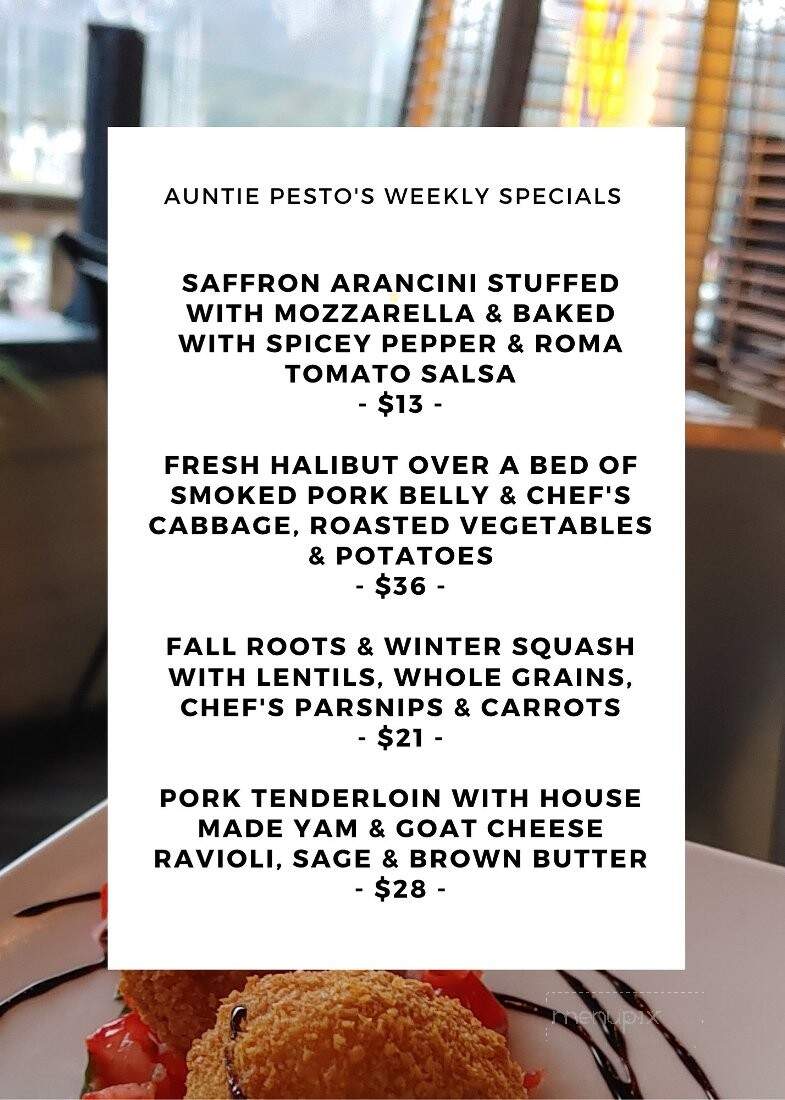 Cafe Auntie Pesto's - Salt Spring Island, BC