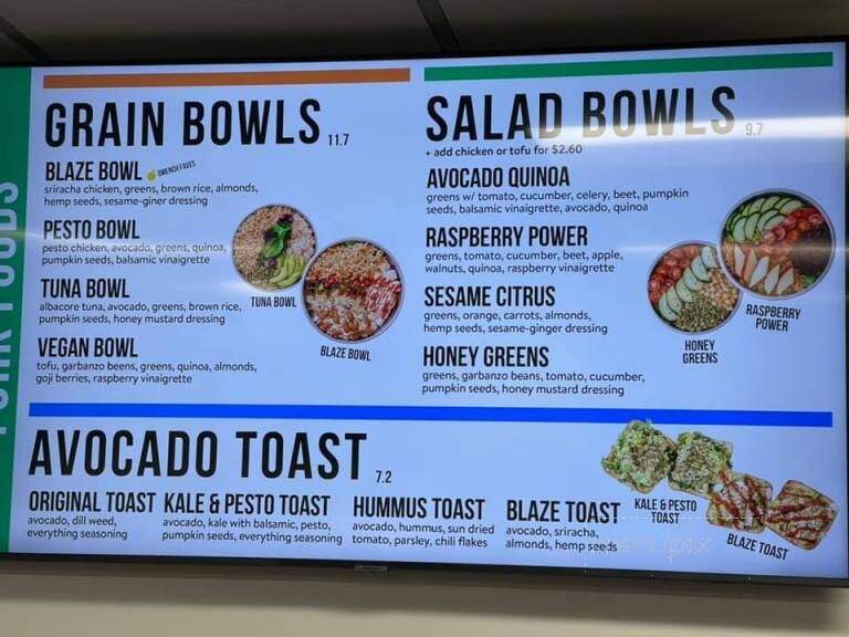 Qwench Juice Bar & DRNK Coffee + Tea - Cincinnati, OH menu_pic