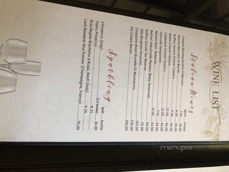 Pasta House Co - Pinetop, AZ menu_pic