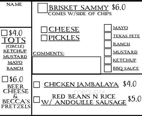 Laconia Ale Works - Sparta, NC menu_pic
