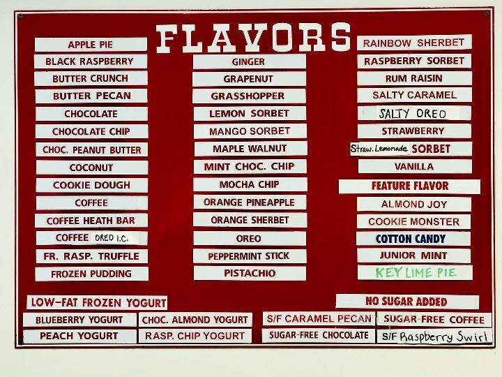 Ice Cream Smuggler - Dennis, MA menu_pic