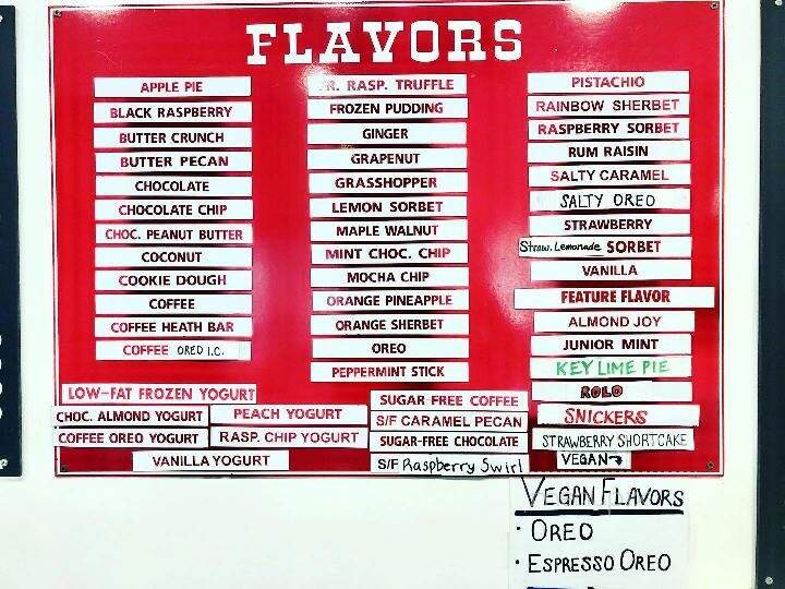 Ice Cream Smuggler - Dennis, MA menu_pic