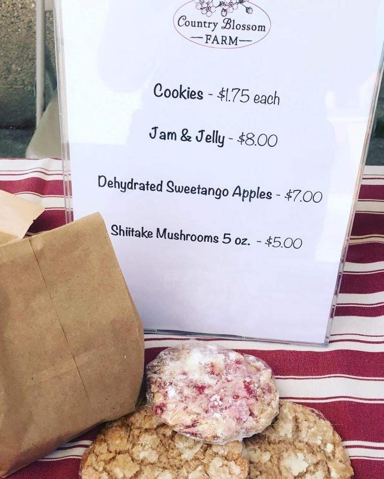 Country Blossom Farm - Alexandria, MN menu_pic