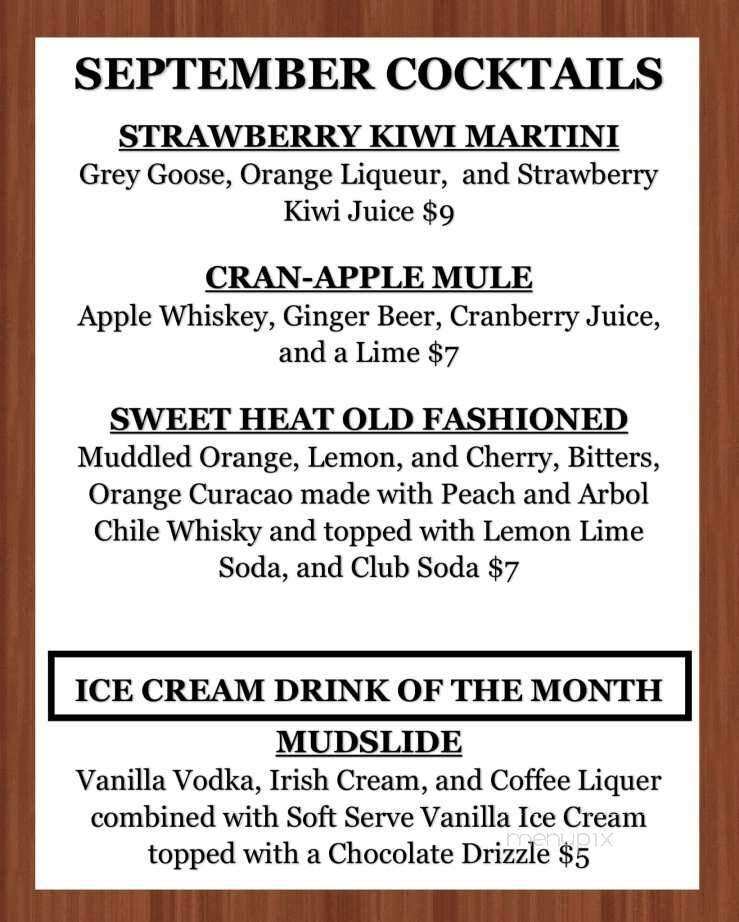 Cabby's Grill & Patio - Fox Lake, WI menu_pic
