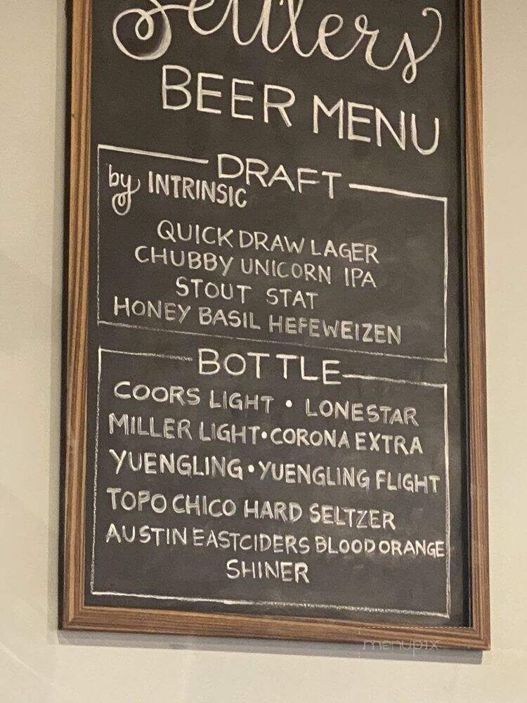 Settler's Table - Sunnyvale, TX menu_pic