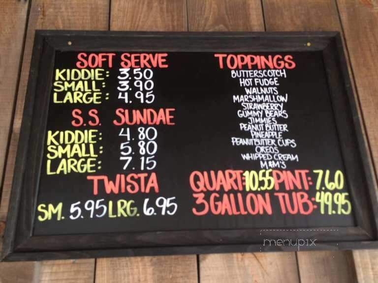 Cherry Hill Ice Cream Too - Townsend, MA menu_pic