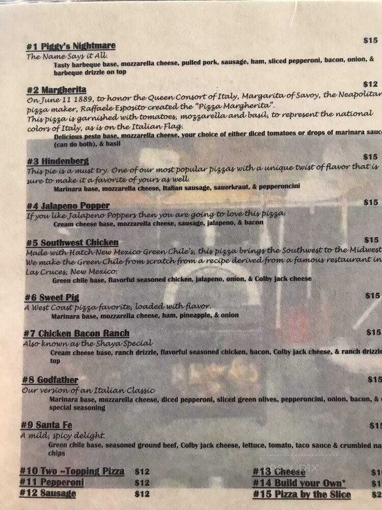 Bad Apple Saloon - Cory, IN menu_pic