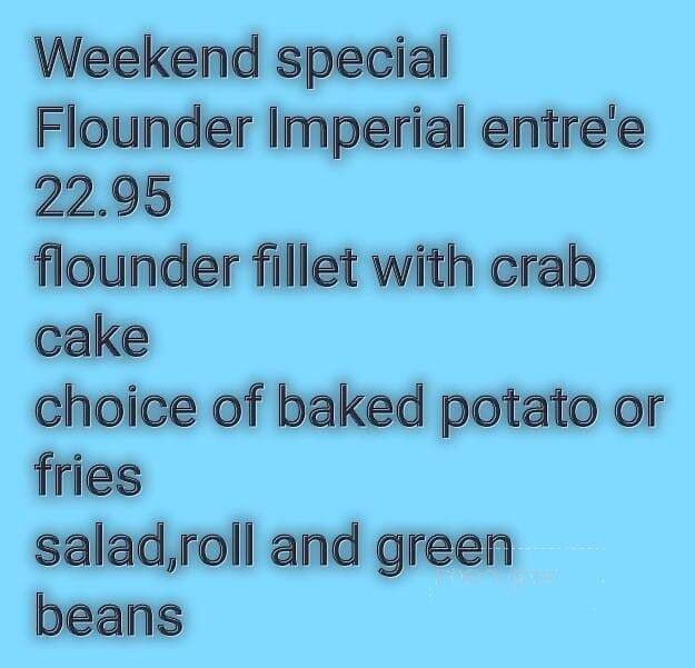 Whiskey River Grill - Bowden, WV menu_pic