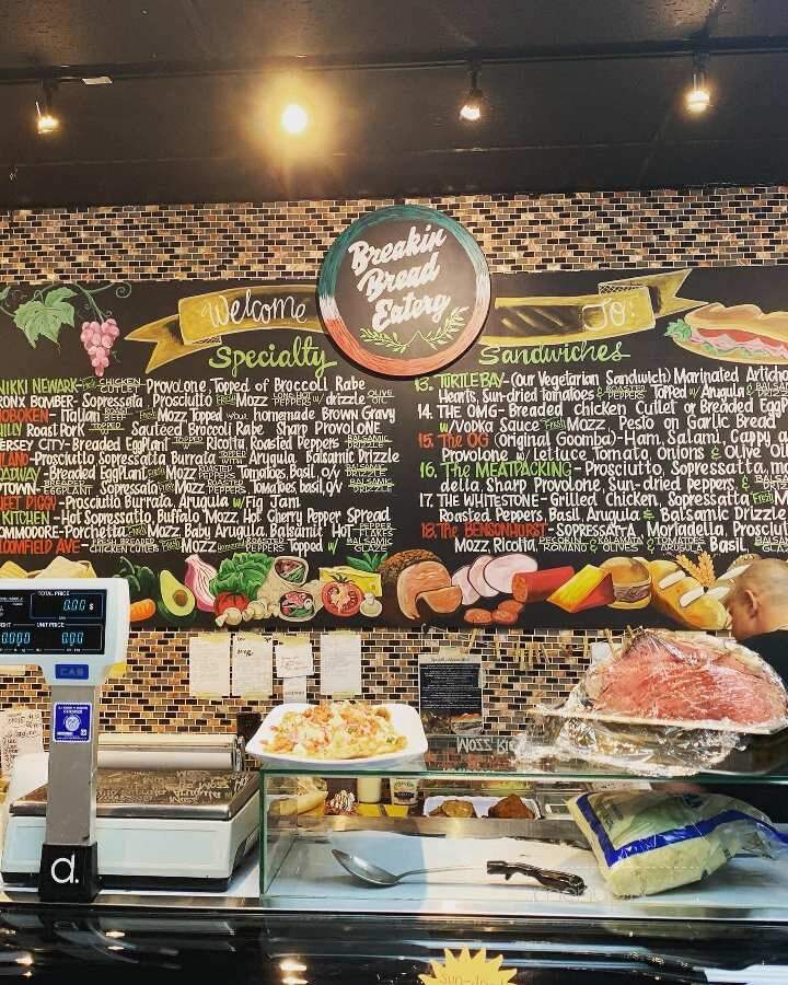 Breakin Bread - Toms River, NJ menu_pic