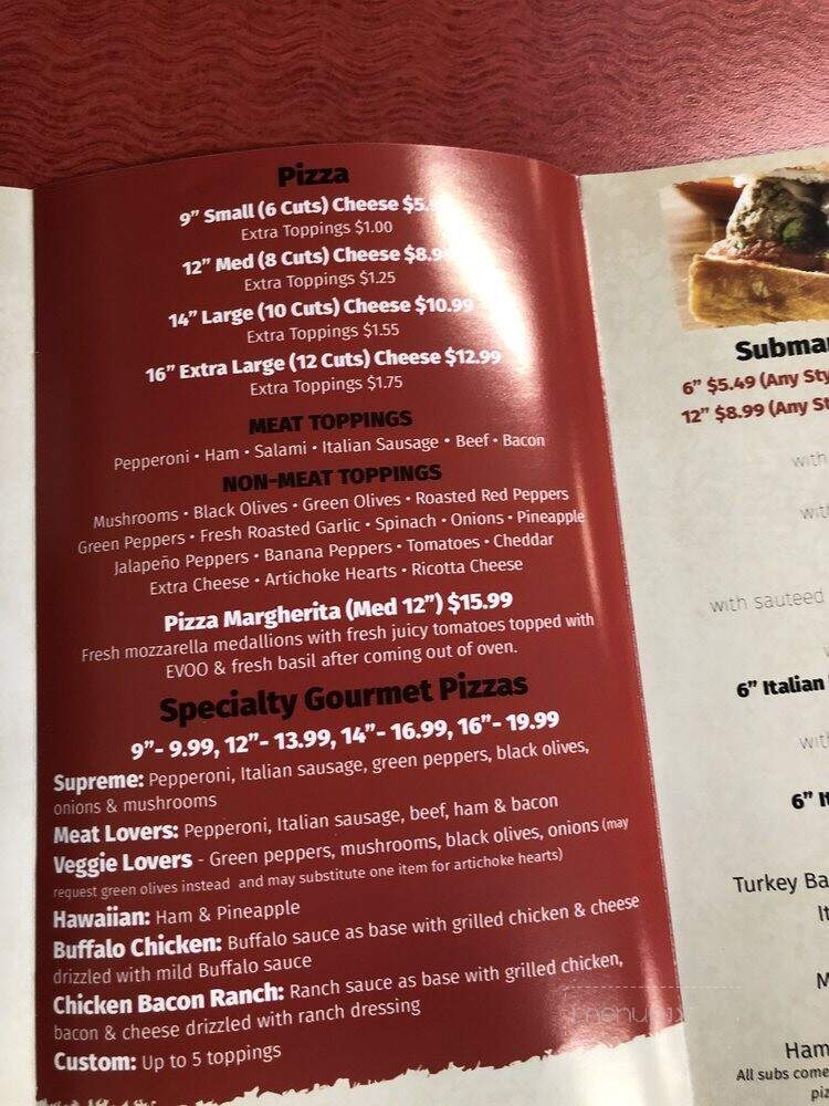 Caprigios Pizza - Clarksville, TN menu_pic