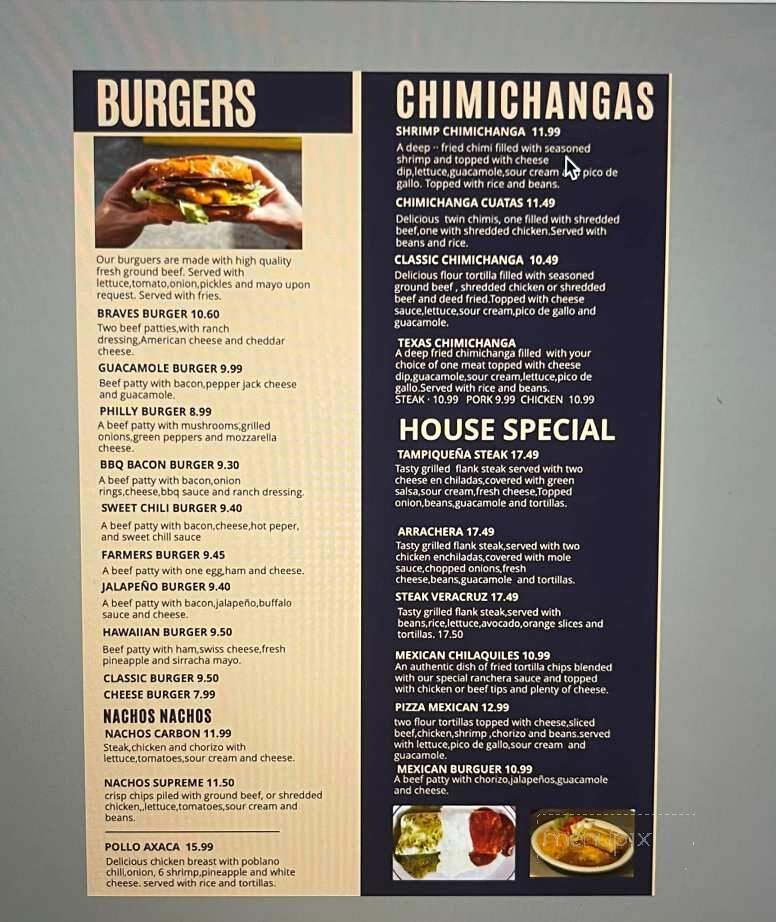 Braves Pancakes House & Restaurant - Logansport, IN menu_pic