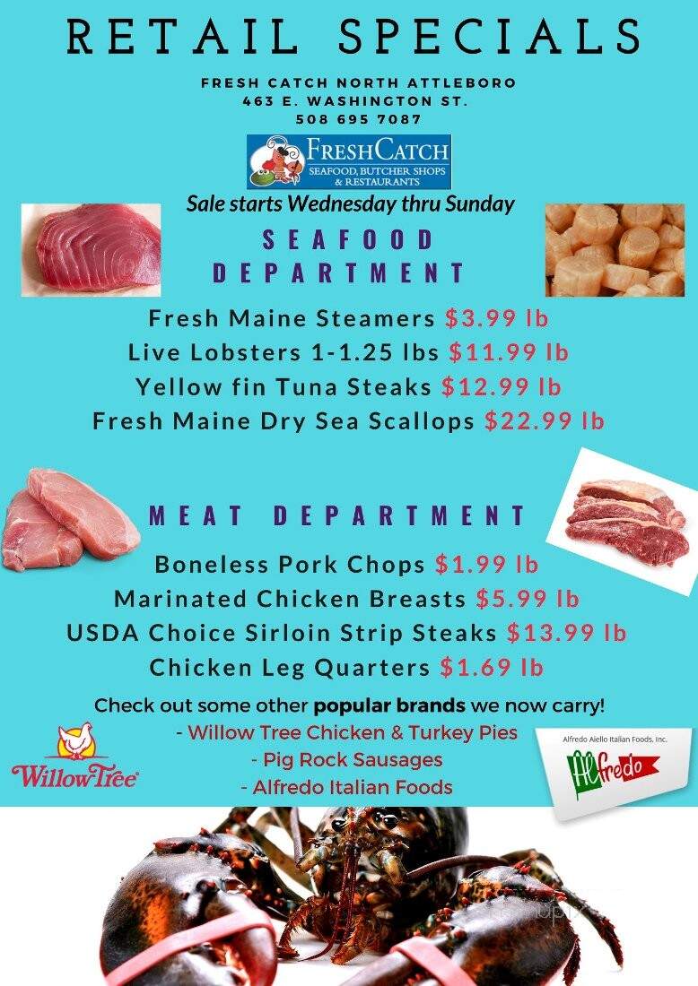Fresh Catch - North Attleboro, MA menu_pic