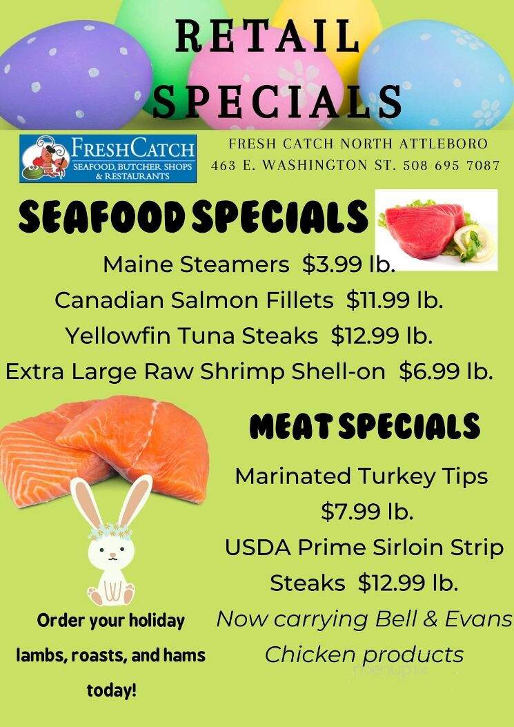 Fresh Catch - North Attleboro, MA menu_pic