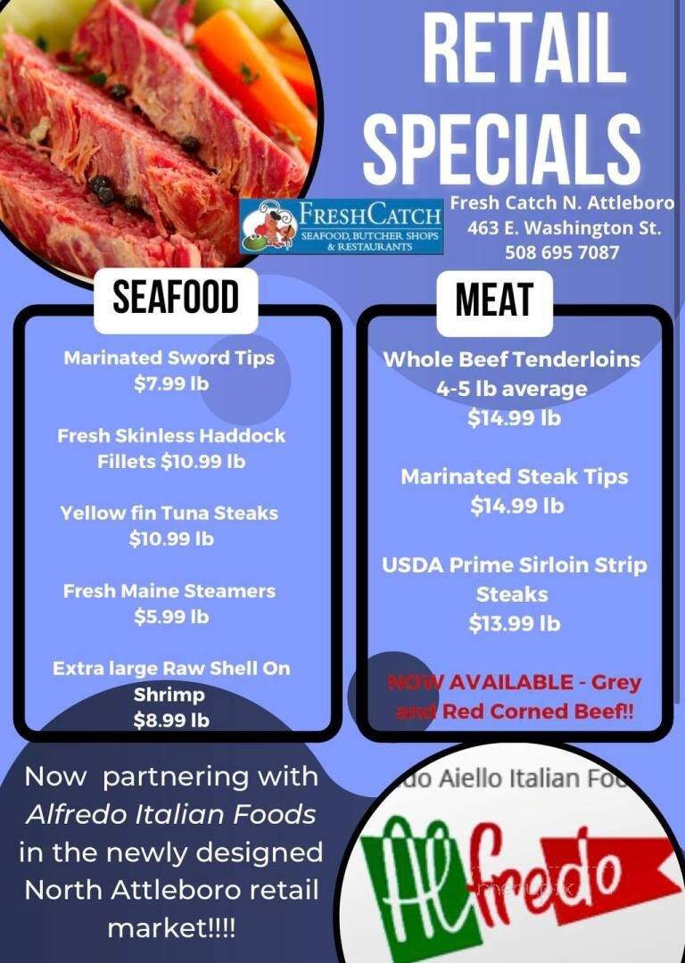 Fresh Catch - North Attleboro, MA menu_pic