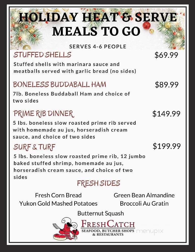Fresh Catch - North Attleboro, MA menu_pic