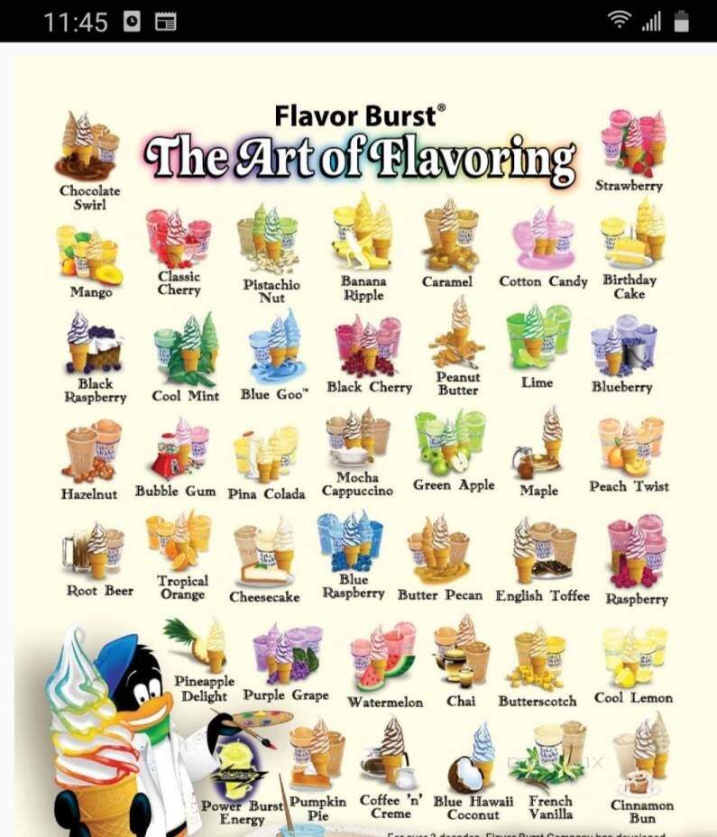 Tastee Treet - Fennville, MI menu_pic