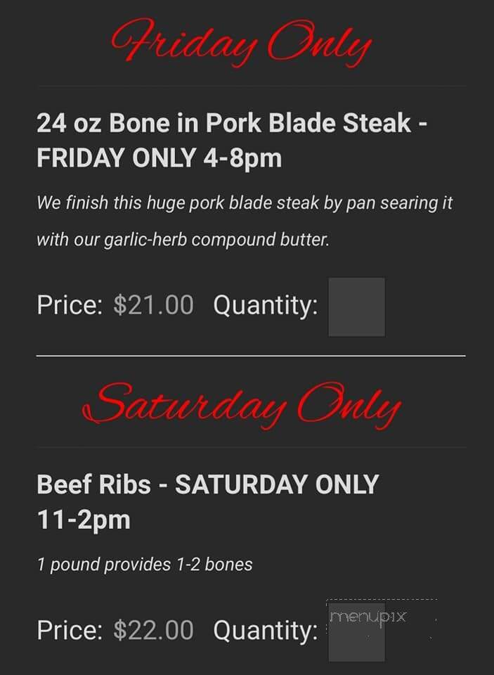 Buddy Boy Fine Barbeque - Minnetrista, MN menu_pic