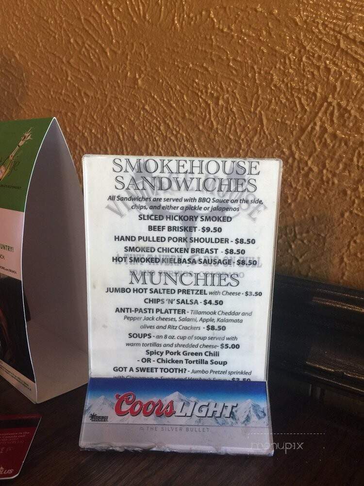 The Vintage Moose - Idaho Springs, CO menu_pic