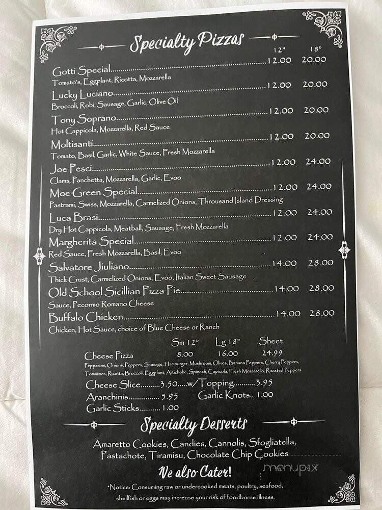 Avella's Italian Take Out - Middletown, CT menu_pic