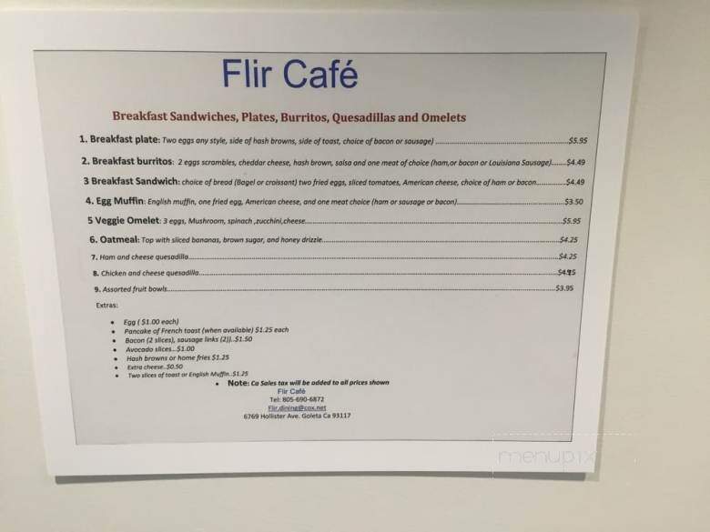 Flir Cafe - Goleta, CA