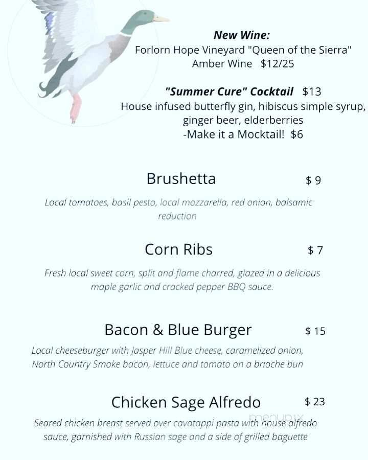 The Drake Bar and Kitchen - Saint Albans City, VT menu_pic