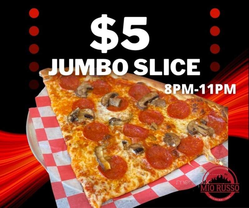 Mio Russo Sicilian Bar + Table - Bettendorf, IA menu_pic