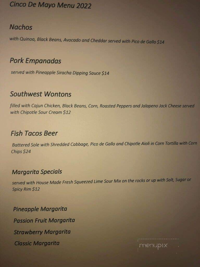 Wildfire Grill - Montgomery, NY menu_pic