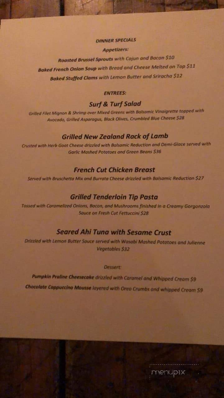 Wildfire Grill - Montgomery, NY menu_pic