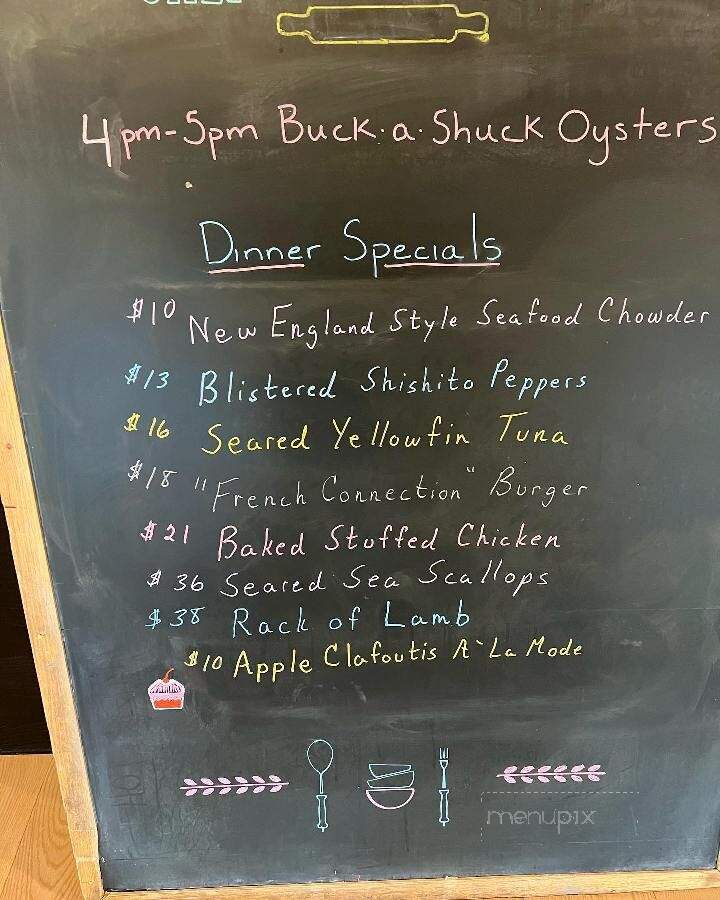 Hugo's Bar and Grill - Montpelier, VT menu_pic