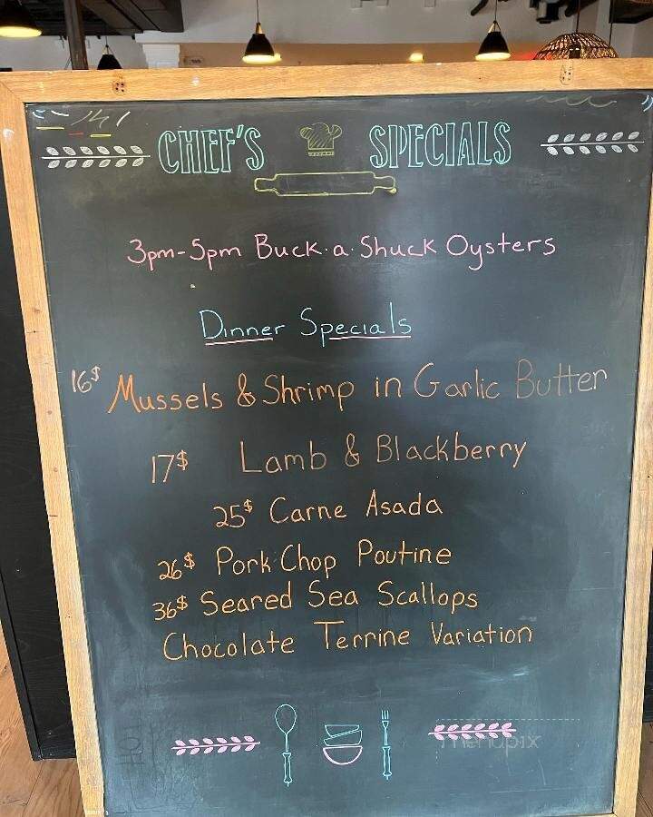 Hugo's Bar and Grill - Montpelier, VT menu_pic