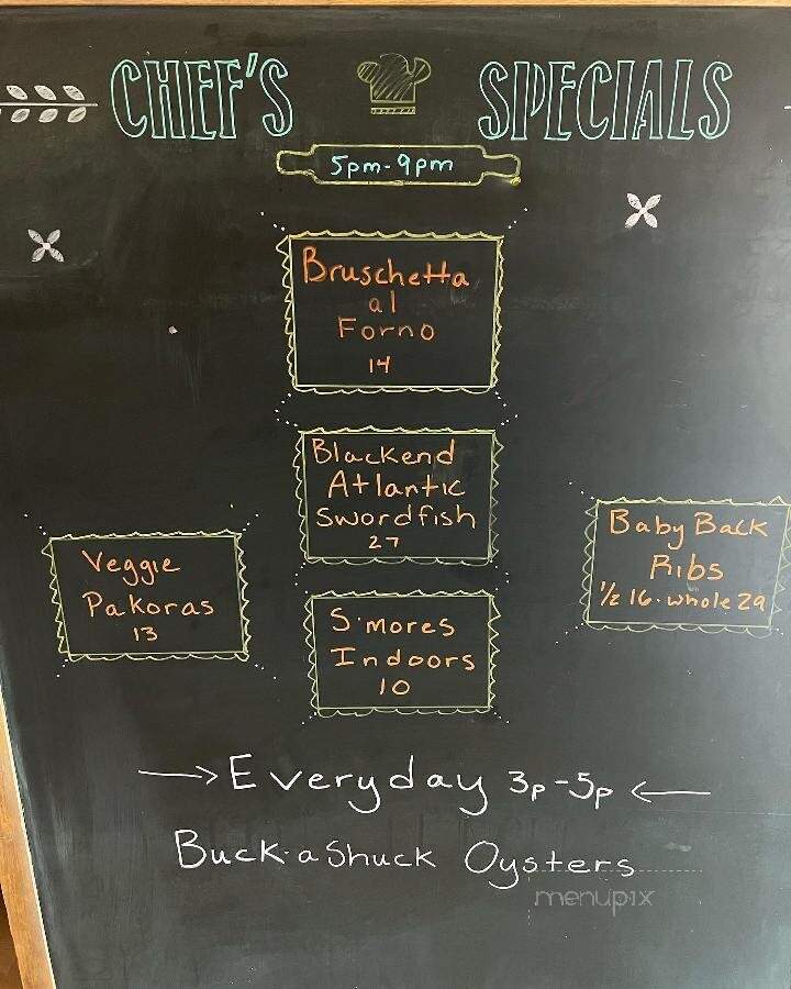 Hugo's Bar and Grill - Montpelier, VT menu_pic
