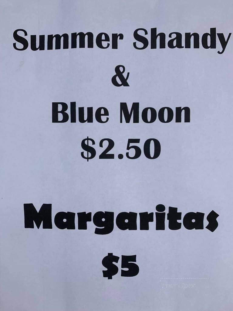 Blue Marlin Tiki Bar Grill - Put-In-Bay, OH menu_pic
