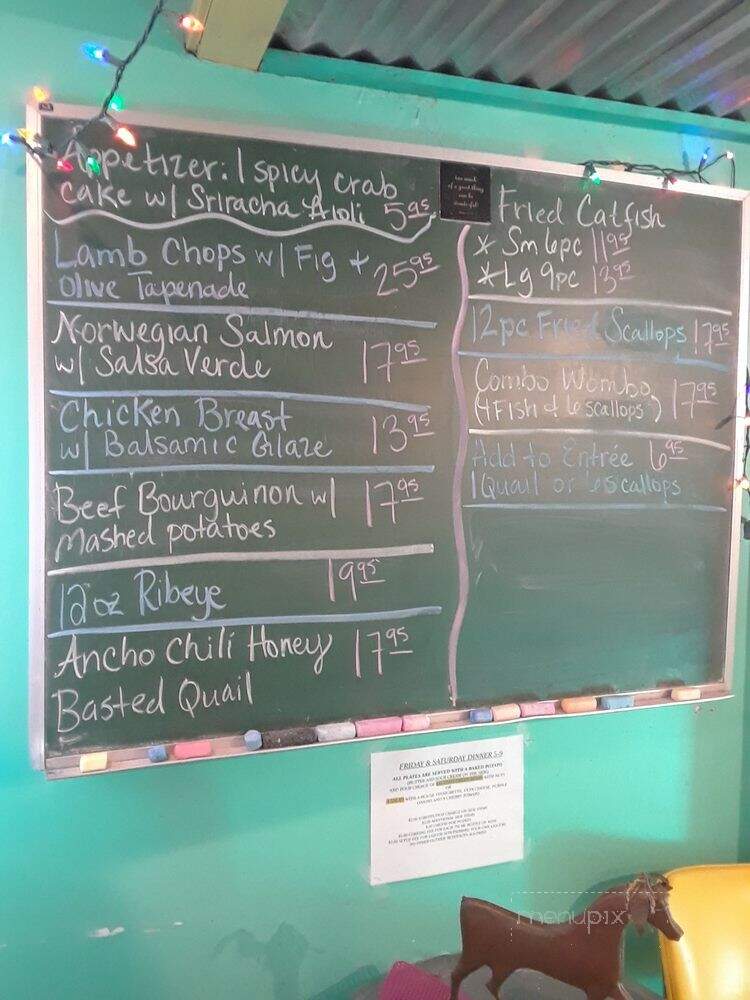 Mac and Ernie's Roadside Eatery - Tarpley, TX menu_pic