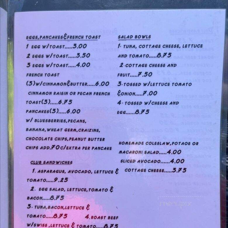 Sunset Landing Luncheonette - Asbury Park, NJ menu_pic